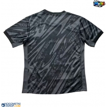 Moški Nogometni dresi Brazilija Vratar Gostujoči Copa America 2024 Kratek Rokav